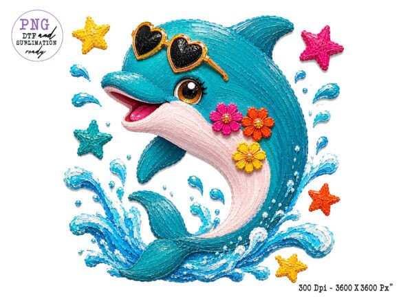 Adorable Dolphin PNG Clipart for Summer Designs